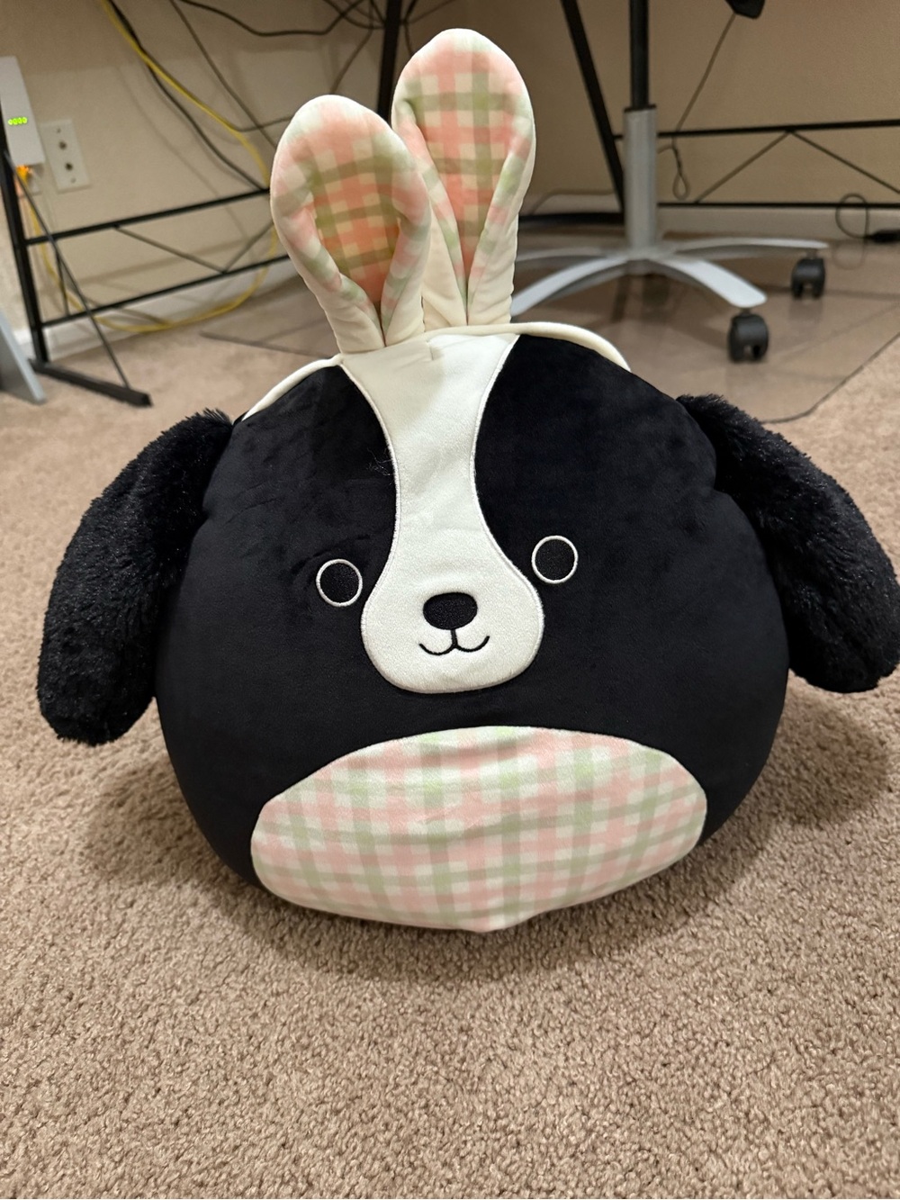 Squishmallow cocker spaniel bunny